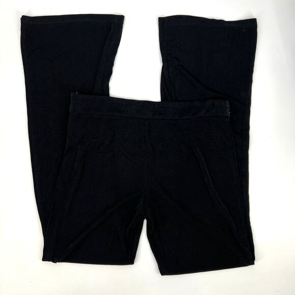 Motel Rocks Black Fit & Flare Rhinestone Waist Pants Size Large NWT - Picture 2 of 10